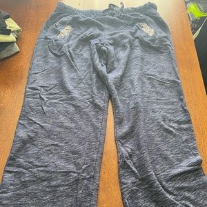 PINK sweat pants size Large